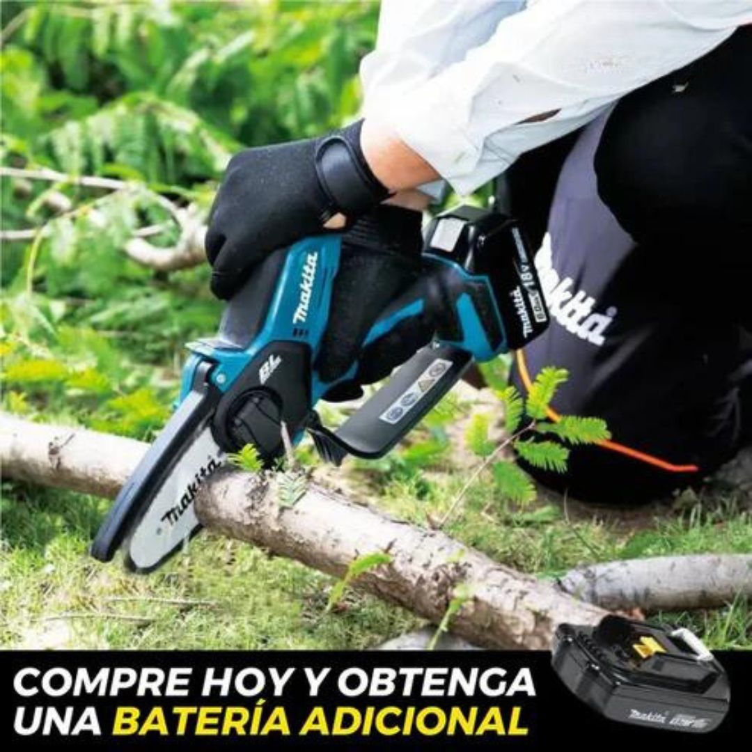 Mini Motosierra - Recargable Electrica Dos Baterias + Regalos