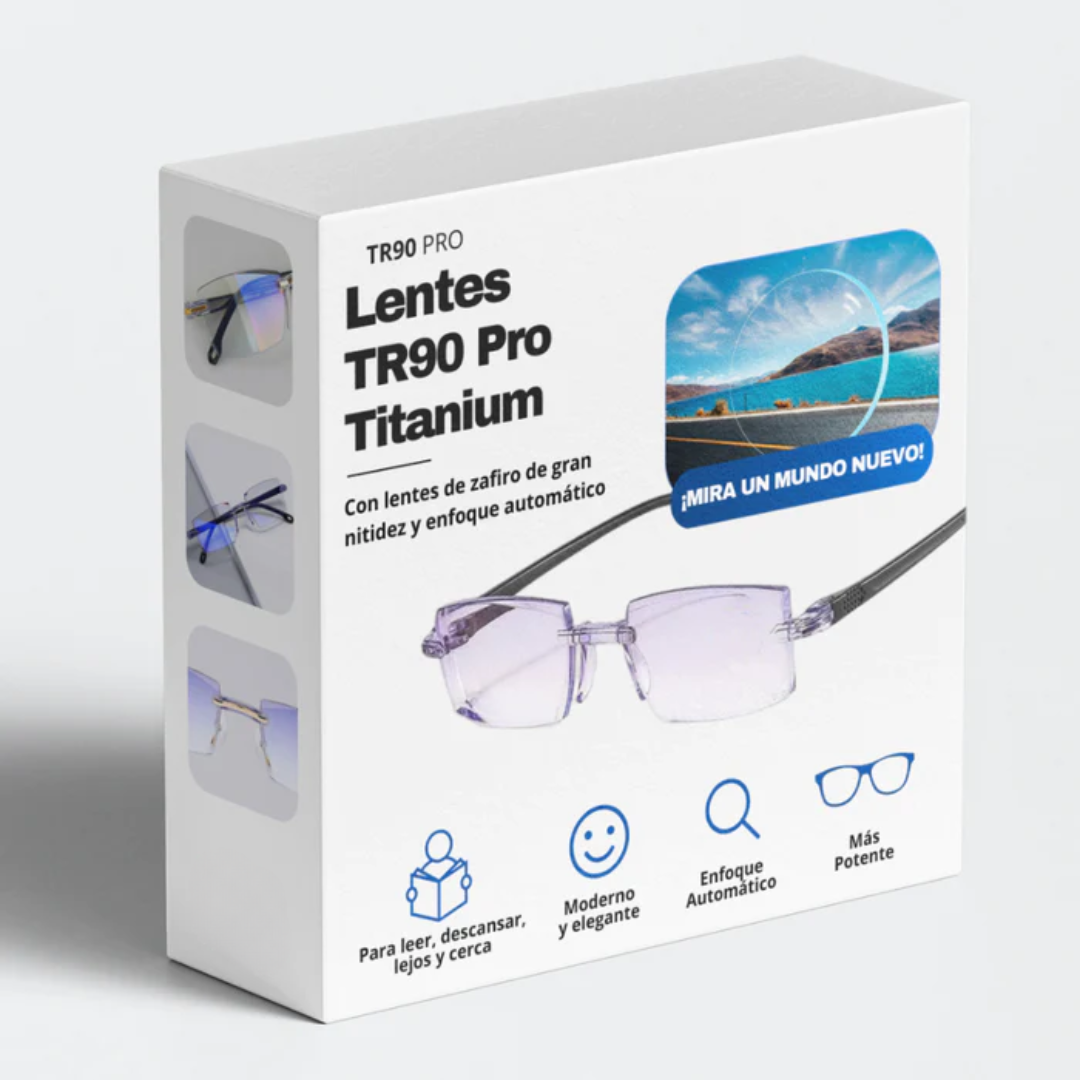 Gafas Inteligentes TR90 - ¡Un Solo Par para Ver de Cerca y de Lejos!