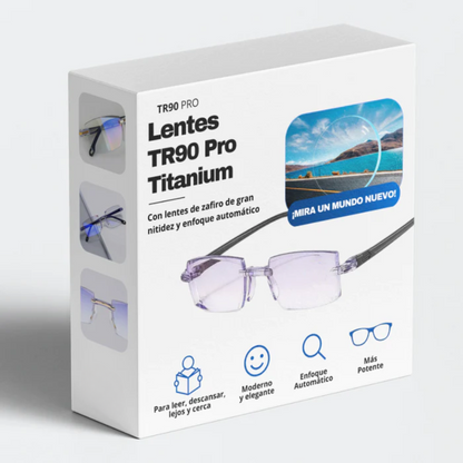 Gafas Inteligentes TR90 - ¡Un Solo Par para Ver de Cerca y de Lejos!