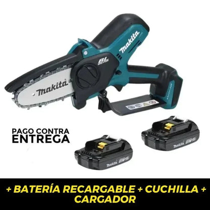 Mini Motosierra - Recargable Electrica Dos Baterias + Regalos