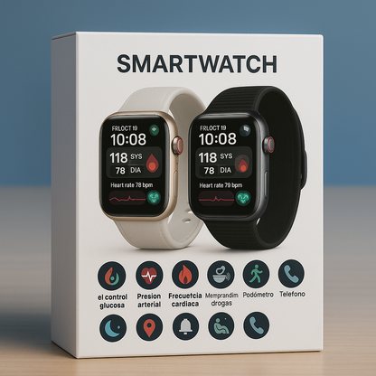 Smart Watch T500 [OFF] -para Medir Azúcar en la Sangre